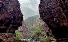 Day 12, Red Rock Gorge, Yuntai Shan, Henan province